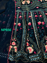 Niks collection- peplum style partywear sharara