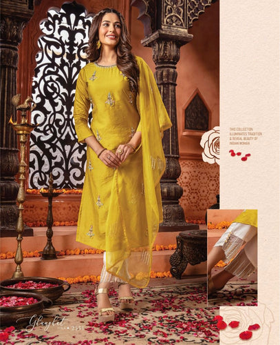 Anjam - Chanderi silk suits (Gurudwara style)