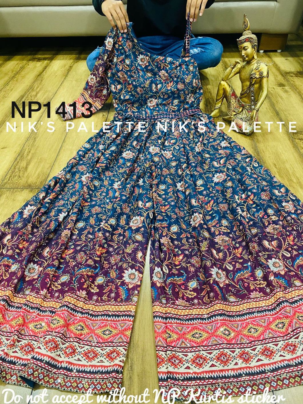 Niks collection: Kalamkari jumpsuit