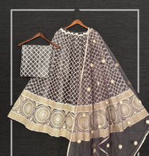 Lucknowi semi stitched lehengas