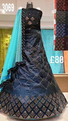 Sejkin exclusive collection vol 2: Velvet Lehengas