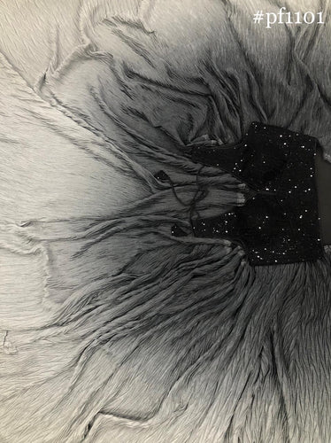 Crush shaded saree and sequins blouse