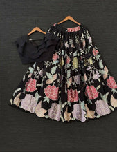 Kids - floral sequinned Lehengas 0-15 yrs