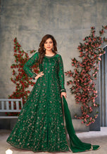 Floral net gowns pants style
