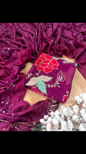 Kohinoor chinnon floral sequins saree