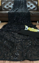 Kriti Sanon - Black sequins saree