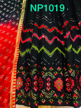 Niks collection: Black anarkali with sequins