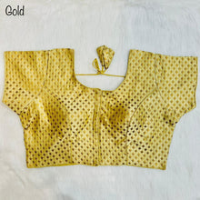 Plus size brocade blouses