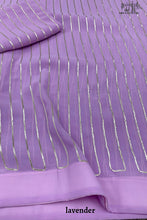 Raas saree with gotta work