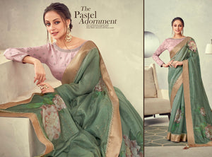 Petal collection: brasso sarees