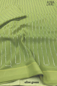 Raas saree with gotta work
