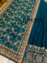 Niks collection: dola silk navy blue anarkali