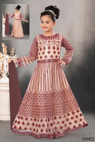 Kids (Girls) silk gown