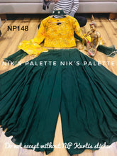Niks collection: Indo western palazzo