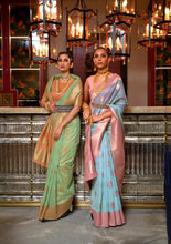 Ariya sarees - Pure linen weaving saree