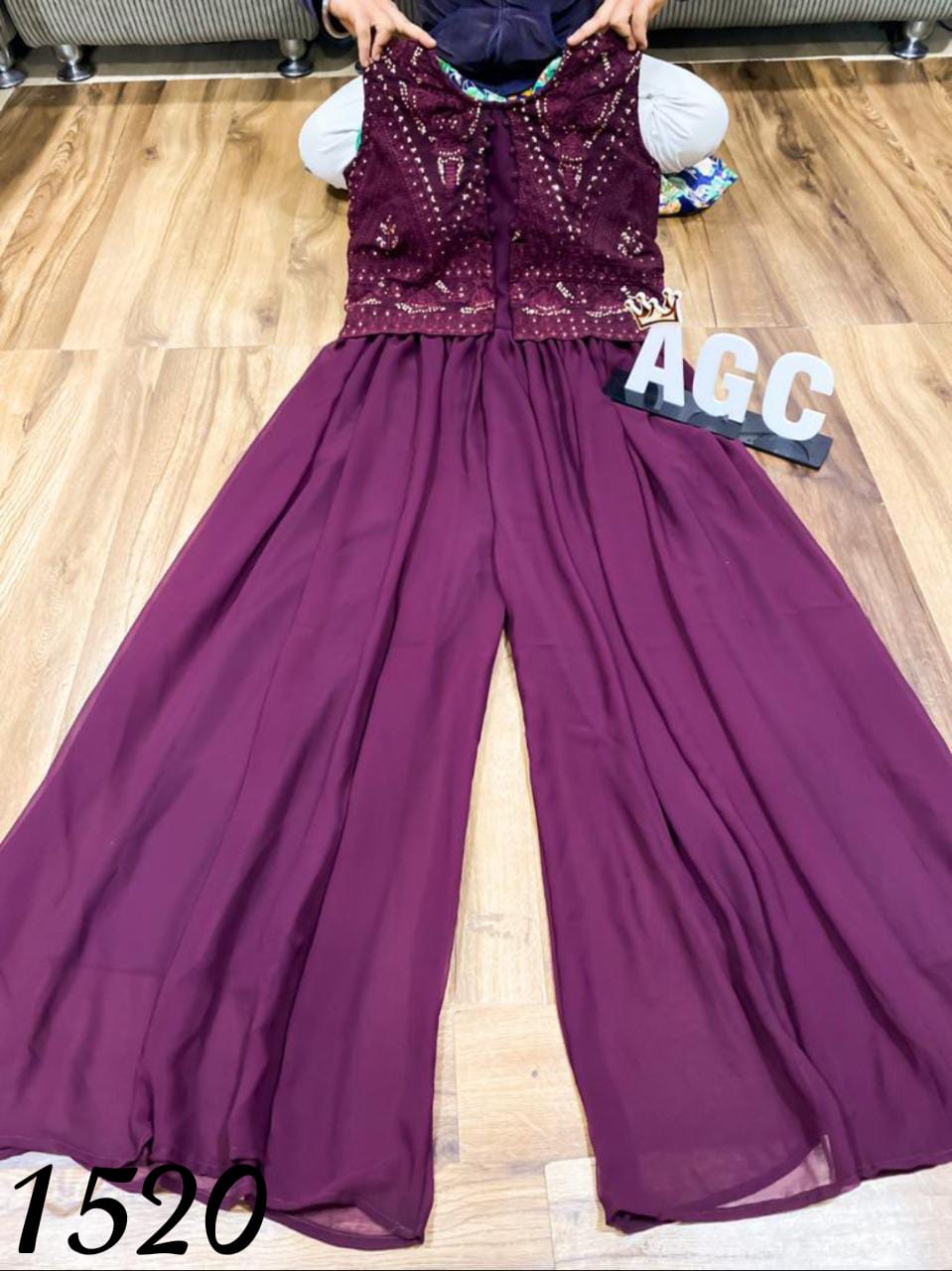 AGC collection: purple jumpsuit