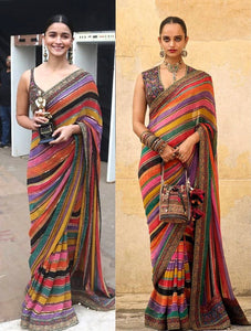 Bollywood elegant saree