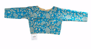 Rama blue sequin blouse