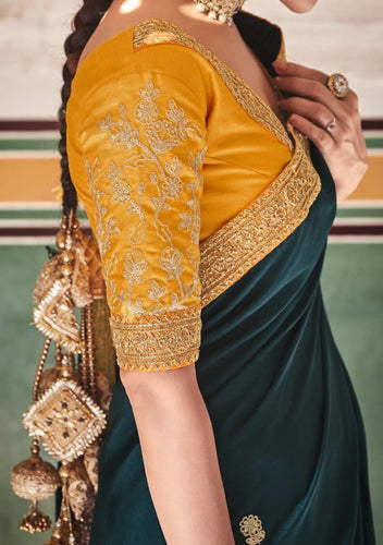 Ari Sarees - Rama green