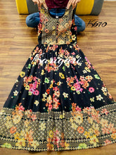 Karigari collection - black floral gown