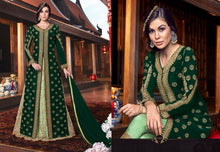 Silk readymade anarkalis with skirt and pants option - also in plus size