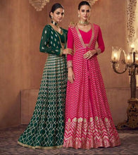 Serena collection: rani pink Kali gown