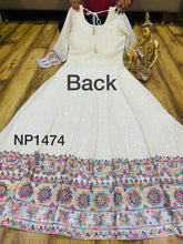 NIKS collection - multicolour embroidery anarkali