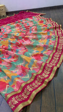 Colourful silk Lehenga