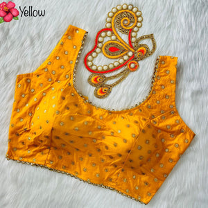 Bollywood jacquard blouse