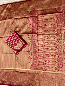 Keri design banarasi saree