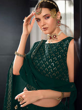 Misha - Green Lehenga