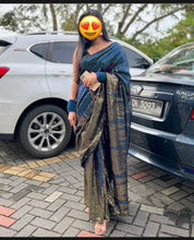 Elegant partywear sequins saree