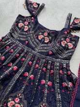 Niks collection- peplum style partywear sharara