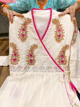 SAL collection: Off white schiffli cotton gown