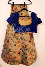 Water colour flowers skirt and top