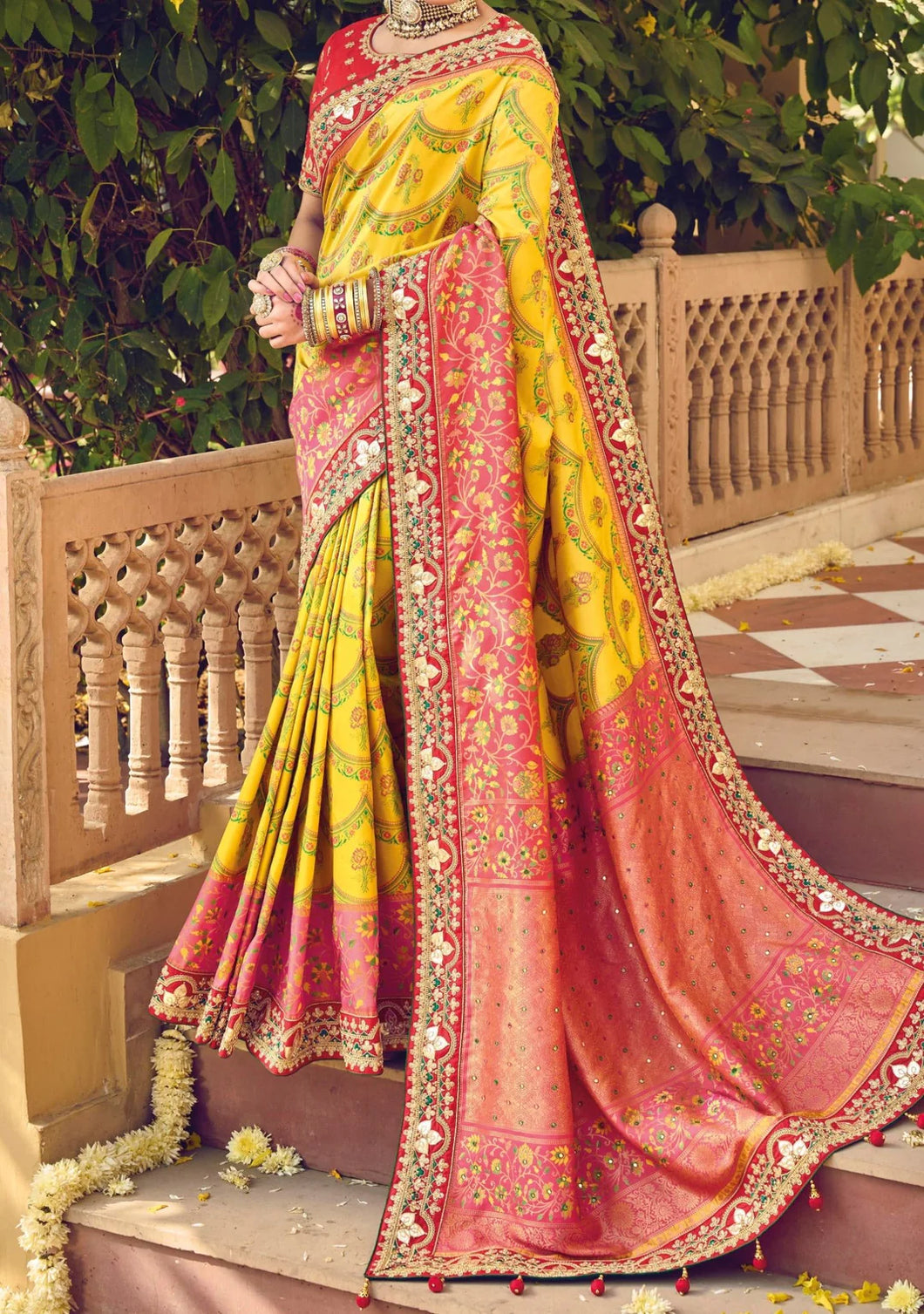 Swarovski vol 3 saree collection