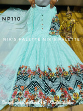 Niks collection: pastel chikankari anarkalis