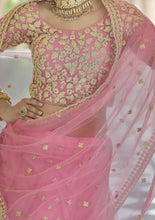Elna wedding lehengas - baby pink