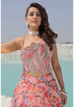 Boutique collection - stylish pink floral Lehenga