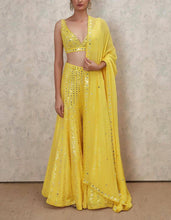 Ombré effect palazzo - perfect for Haldi events