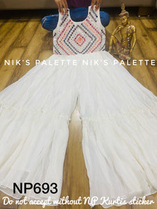 Niks collection: mirror work jumpsuit