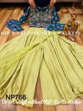 Niks collection: palazzo with bell sleeves top
