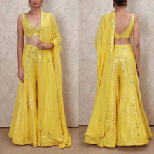 Ombré effect palazzo - perfect for Haldi events