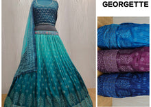 Keya Lehengas - Shaded georgette Lehengas