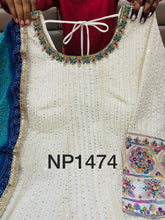 NIKS collection - multicolour embroidery anarkali