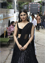 Black sequins Lehenga