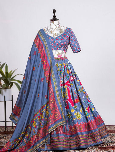 Patola print Lehenga