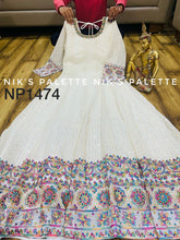 NIKS collection - multicolour embroidery anarkali