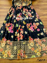 Karigari collection - black floral gown