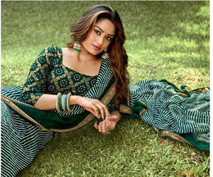 Bandhej and leheriya saree vol 2